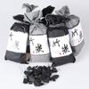Bolsa de Carbón Estilo Japonés Bolsa de Carbón Activado Montaje en Vehículo Doméstico Deshumidificación Sabor Bolsa de Carbón Estilo Coreano Lino para Eliminar Formaldehído Bolsa Pequeña de Carbón de Bambú