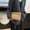 2025 Nova PU Cor Sólida Moda Europeia e Americana Simples Combinação Casual Bolsa de Noite Bolsa de Festa Bolsa de Mão