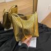 Nicho Grande Capacidade Bolsa de Ombro Bolsa Elegante Bolsa Feminina 2025 Nova Moda Texeled Outono Bolsa Tote Commuter