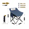 Silla de Camping de Invierno, Silla de Pesca, Silla de Playa, Silla Plegable para Exteriores, Silla con Parasol, Silla Plegable Portátil para Barbacoa y Camping