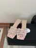 Sandalias de Tacón Aguja con Lazo Estacional French First Encounter para Mujer, Sandalias de Tira de Encaje de Tacón Medio Estilo Nuevo Verano 2026