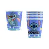 Decoración de Cumpleaños Tema Stitch Suministros Set de Decoración Stitch Platos de Papel Decorativos Desechables y Mantel