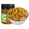 Especialidad de Hunan plato de la abuela, salsa de chile embotellada, comida para comer con arroz, rábano seco picante al por mayor, comida conveniente lista para comer