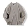 Moletom Casual Esportivo Quente Unissex Outono Inverno Veludo Dupla Face Gola Redonda Jaqueta Pulôver Solta Tendência 9301