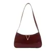 Design Simples, Casual e Estiloso, Nova Textura, Tendência Minimalista, Bolsa de Ombro Feminina Brilhante para o Verão 2026