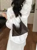 Comercio Exterior Más Vendido26 Nuevo Estilo Lujo Ligero Nicho Hecho a Mano Bolso Tejido para Mujer Doble Cara Uso Hombro Único Cruzado Bolso Dumpling