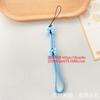 Nuevo Lanyard para Teléfono Móvil de Flor de Dibujos Animados Anti-Pérdida Creativo para Muñeca Cuerda de Nylon Llave Colgante Hebilla Cadena Corta para Mano