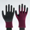 Guantes de trabajo de látex de 13 pines, resistentes a las arrugas, antideslizantes, resistentes al desgaste, protectores, multiusos, venta al por mayor desde el fabricante