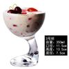 Copo de sorvete de vidro Copo de sorvete comercial criativo Copo de sorvete Copo de milkshake Copo de sobremesa de frutas Doméstico sem chumbo