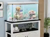 Gabinete para Colocar Acuario, Gabinete de Acuario de Múltiples Niveles, Gabinete Base, Base Metálica, Soporte de Hierro Forjado para Acuario, Acuario