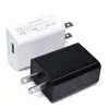 Carregador de Tomada 5V1A Transfronteiriço com Padrão dos EUA Certificação FCC, Carregador Rápido USB para Celular, Atacado de Fábrica, Estoque Suficiente Disponível