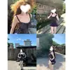 Ropa para mujer de talla grande, nueva colección de principios de otoño, vestido fresco estilo floral vacacional, cárdigan con volantes, conjunto de tres piezas estilo chica atrevida