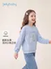 Sudadera para Niñas Jellybaby 2026 Otoño Tops Estampados para Niños Ropa de Punto para Niños Ropa de Otoño para Bebés