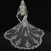 Velo Principal de Boda para Novia, Encaje, Artesanía de Alta Gama, Estilo Bosque Blanco, Accesorio de Fotografía Súper Hada, Accesorios de Boda, Tocado