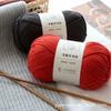 Bola de algodón de leche de 6 hebras de grosor medio, ideal para hacer tú mismo, para hacer gorros, bufandas, zapatillas de crochet, etc., tejidas a mano.