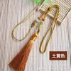 Suministro de Fábrica en Stock, Cuerda Colgante con Borla para Coche, Cuerda Colgante de Ágata Hecha a Mano para Bolso, Venta al por Mayor de Cuerdas para Joyería