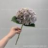 Hortensia hidratante de tacto real, decoración de boda, exhibición floral suave para hotel, decoración de mesa de sala de estar, fotografía de flores falsas