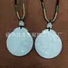 Atacado do Fabricante Jade Afegão Jade Branco Dragão e Fênix Pingente de Jade Colar com Pingente de Jade Pingente de Jade do Signo de Dragão Marca de Jade Dominadora