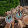 Pendientes de Estilo Ins con Forma Irregular, Nuevos Productos Transfronterizos Europeos y Americanos, Pendientes de Moda Retro para Mujer