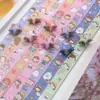 Papel de Origami Grueso Estilo Coreano Estrella Más Vendido, 8 Diseños por Set, Tiras de Estrella de Cinco Puntas de la Suerte para Manualidades Infantiles, Papel de Estrella, Tapa Dura