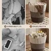 Organizador Recomenda Cesto de Roupa Suja Moderno com Alto Valor Estético para Guardar Roupas Sujas, Cesto de Armazenamento de Roupa Suja para Banheiro