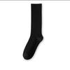 Calcetines Lolita de pierna pequeña, ajustados, para mujer, apilables, combinables, estilo universitario, negros, japoneses, largos y cortos.