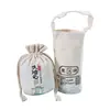 Bolsas Personalizadas de Algodón y Lino con Cordón y Impresión de Logo, Bolsas de Tela a Prueba de Polvo con Cordones para Almacenamiento de Arroz, Granos y Té