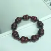Popular pulseira em forma de cabaça com múltiplas contas feita de sândalo verde, sândalo vermelho e jacarandá amarelo, joias decorativas feitas à mão com contas, contas soltas, atacado de contas de madeira