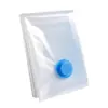 Saco de compressão a vácuo azul transparente, bolsa de armazenamento, rolo de mão, vácuo, viagem, jaqueta, colcha, bolsa de armazenamento em movimento