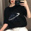 Nueva Camiseta de Verano 2026 con Lentejuelas de Manga Corta para Mujer, Estilo Coreano Holgado, Atuendo para Mejor Amiga, Estilo de Hong Kong, Top Casual de Celebridad de Internet para Estudiante