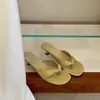 Primer Encuentro Ji Moda de Suela Suave Sandalias de Chancla de Tacón Alto con Tira para Dedo del Pie 2026 Chanclas de Playa de Tacón Bajo Zapatillas de Tacón Delgado