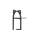 Estantería de Zapatos Simple, Gabinete de Almacenamiento, Zapatero de Múltiples Niveles para Montaje en Casa, para Entrada, Dormitorio, Estantería de Almacenamiento de Acero Inoxidable sin Taladro