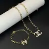 Conjunto de Pulseira e Colar Flor de Lis Camélia Zircônia Micro-Pavimentado Estilo Europeu e Americano Luxo Leve Venda Quente Transfronteiriça