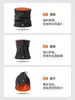 Estilo Coreano Otoño e Invierno Protección de la Columna Cervical Bufanda Pulóver Cálida para Hombres y Mujeres Ciclismo Cortavientos Forro Polar Engrosado Capucha para el Cuello Gorro Máscara