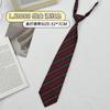 Corbata de Estilo Japonés a Rayas Tokyo Estacional Jk Estilo Original Estudiante Universitario Colegial Roja Cian Dorada con Colección de Corbatas para Mujer
