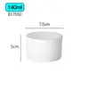 Tazas de Vidrio para Velas Multiespecificación, Tazas para Velas de Aromaterapia, Tazas Vacías, Tazas Portavelas de Fragancia para Hotel, Frascos Vacíos de Vidrio Impresos y con Spray de Color