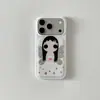 Estilo Desenho de Celebridade da Internet Adequado para Cordão de iPhone 17 Pro Max, iPhone 16, Suporte de iPhone 17 Pro, Capa de Celular iPhone 15/17