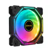 Ventilador de Lanterna Espelho Mágico Ausen Exclusivo Transfronteiriço 12cm Gabinete de Computador Radiador Silencioso Ventilador Silencioso