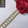 Usando Encaje de Cinta Encaje Hueco para Escaleras 2cm Barra Dorada Accesorios para Ropa Punto Accesorios Lolita