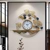 Reloj nórdico de moda para sala de estar, moderno, minimalista, decorativo para el hogar, reloj de pared rojo, creativo, para restaurante, venta al por mayor