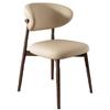 Mesa de Comedor y Silla para Hogar Moderno Silla de Café de Lujo Ligero de Diseño Taburete de Restaurante Casual Silla Simple con Respaldo