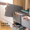 Caja de Almacenamiento Grande para Exportación con Cajones para Organizar Suéteres y Pantalones, Caja de Almacenamiento de Ropa Plegable con Estructura de Acero para Armario