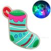 Zapatos de cueva zapatos accesorios Luz LED intermitente flor electrónica para zapatos hebilla de zapato zapatos de jardín luz vibratoria hebilla de flor para zapatos ventas directas de fábrica