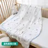 Toalla de Baño de Gasa para Bebé, Antibacteriana, Sin Pelusa, Bata de Baño Absorbente, Manta de Gasa de Burbujas de Seis Capas de Algodón de Bambú para Bebés