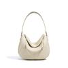 Bolso de Hombro Estilo Nuevo 2026 de Piel de Vaca de Primera Capa, Bolso Versátil y Sencillo de Media Luna, Bolso de Mano de Cuero Genuino de Alta Gama, Bolso Cruzado para Mujer