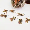 Pendientes vintage Mori de borla bohemia, famoso estilo étnico, moda europea y americana, pendientes de borla de plumas indias