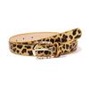 Cinturón de leopardo exquisito para mujer con astillas de moda joven