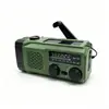 Cmik Envío Rápido Nuevo Radio Multifuncional de Emergencia Mini Transfronterizo Portátil Preparación para Desastres de Manivela Solar