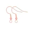 Ganchos para Orejas de Plata de Ley 925, Pendientes, Accesorios para Ganchos de Orejas, Colgantes para Orejas, Pendientes Dorados Hechos a Mano DIY, Accesorios para Joyería Semi-terminados al por Mayor