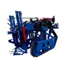 Máquina colheitadeira autopropelida tipo esteira para cebola e gengibre, para pequenas áreas em regiões montanhosas, equipamento de colheita de raízes